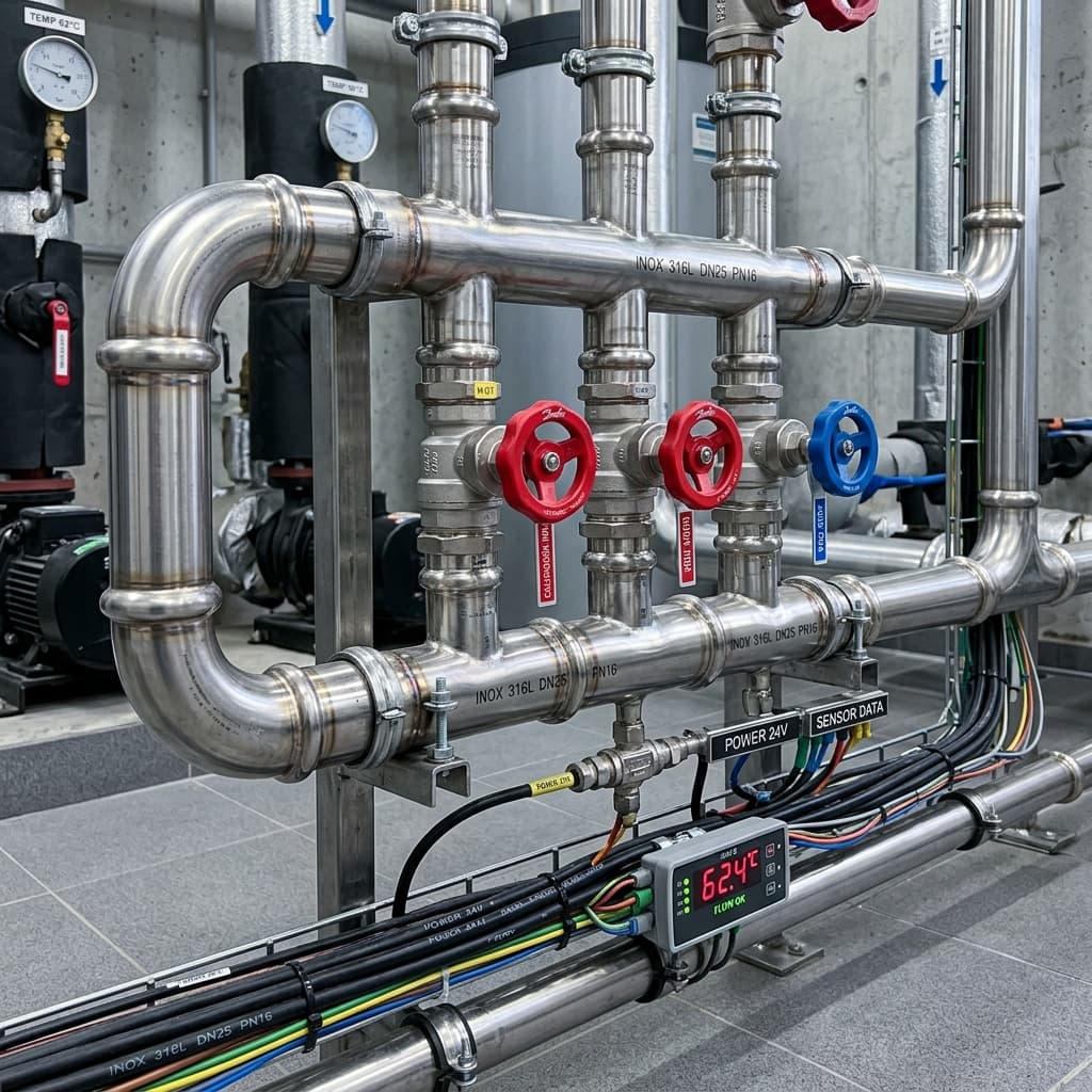 Tubería Inox Prensada