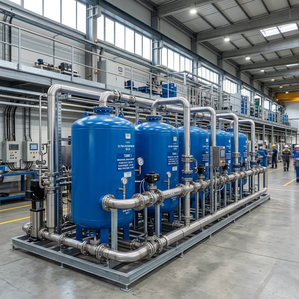 Filtración de Agua Industrial